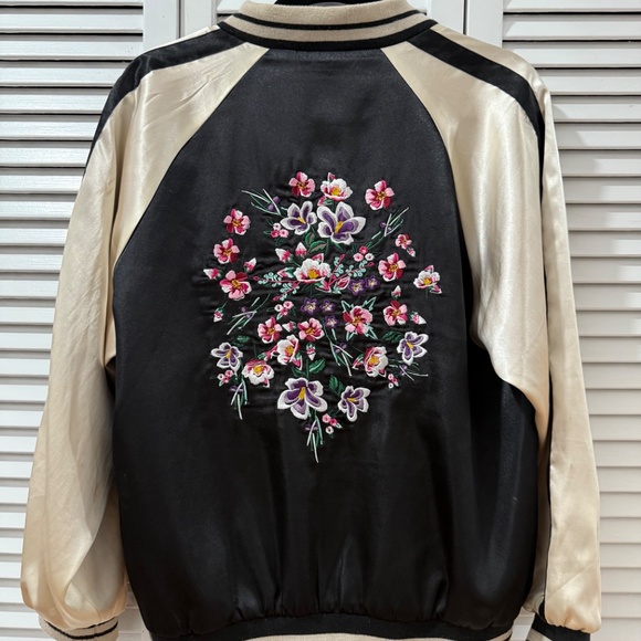 Saks Fifth Avenue Silk Jacket - Picture 2 of 3